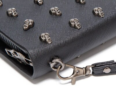 Foto 2 | Cartera de Calavera Xtellar Negra