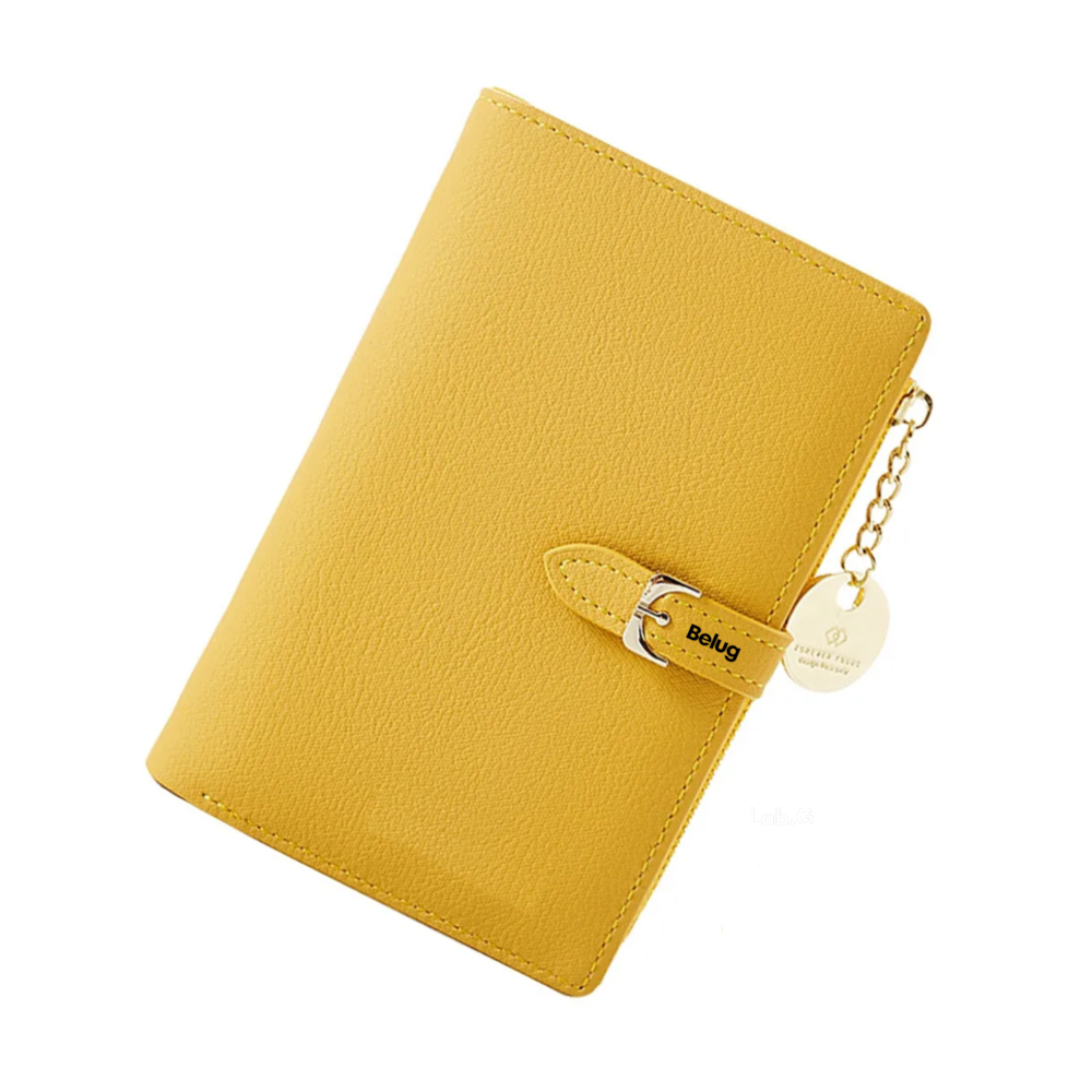Foto 2 pulgar | Cartera Con Tarjetero Para Mujer  Belug, Amarilla