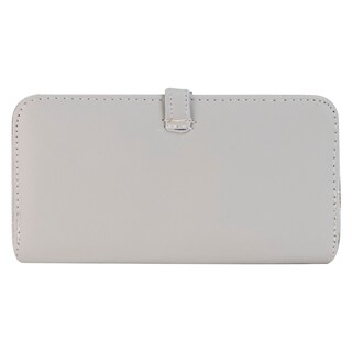 Foto 3 | Cartera Para Dama Hueso Cabra Sintetico Twice Doble Cierre Nueva Imagen