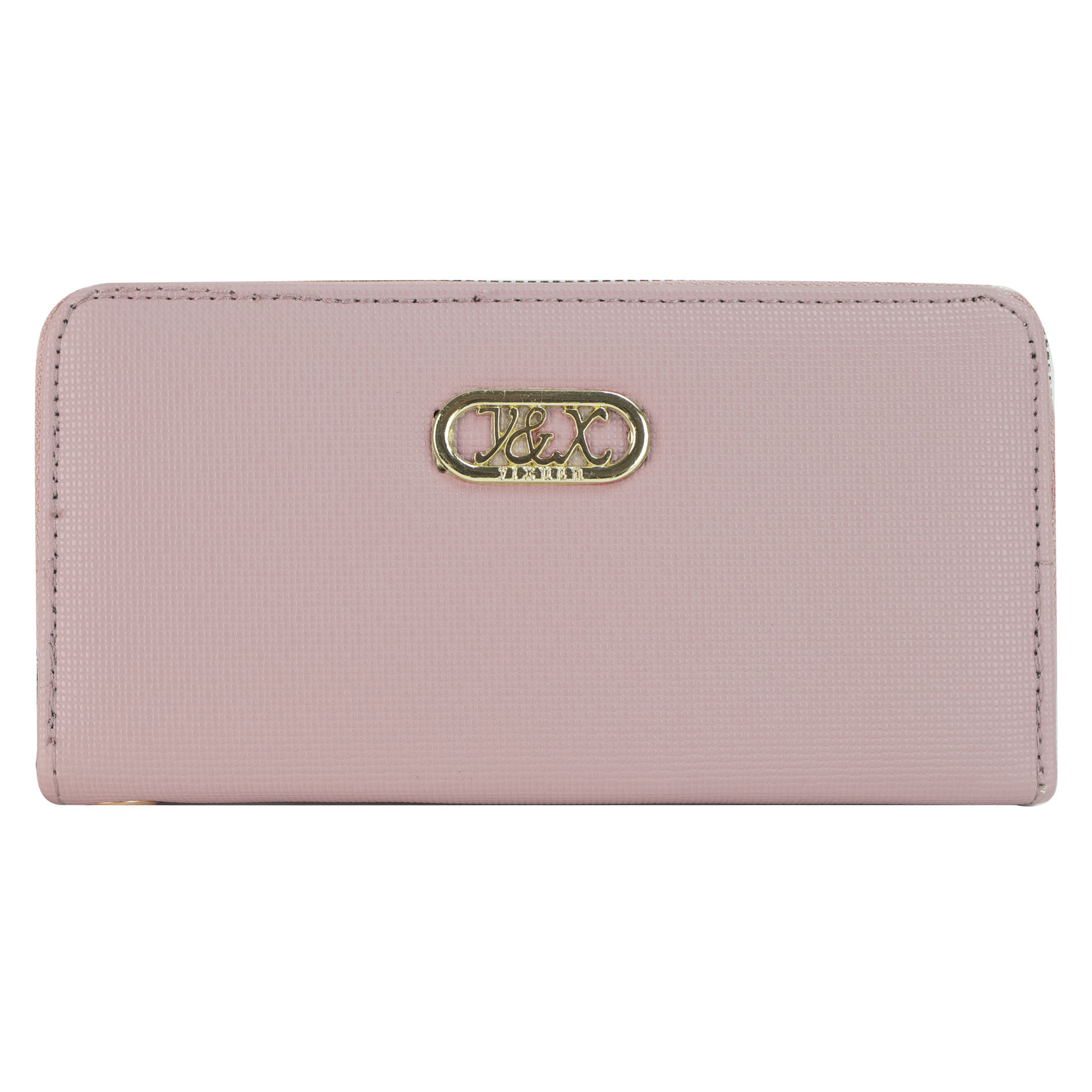 Cartera Para Dama Rosa Cabra Sintetico Bini Nueva Imagen