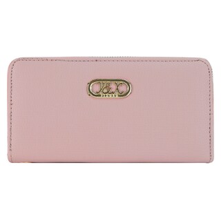 Foto 1 | Cartera Para Dama Rosa Cabra Sintetico Bini Nueva Imagen