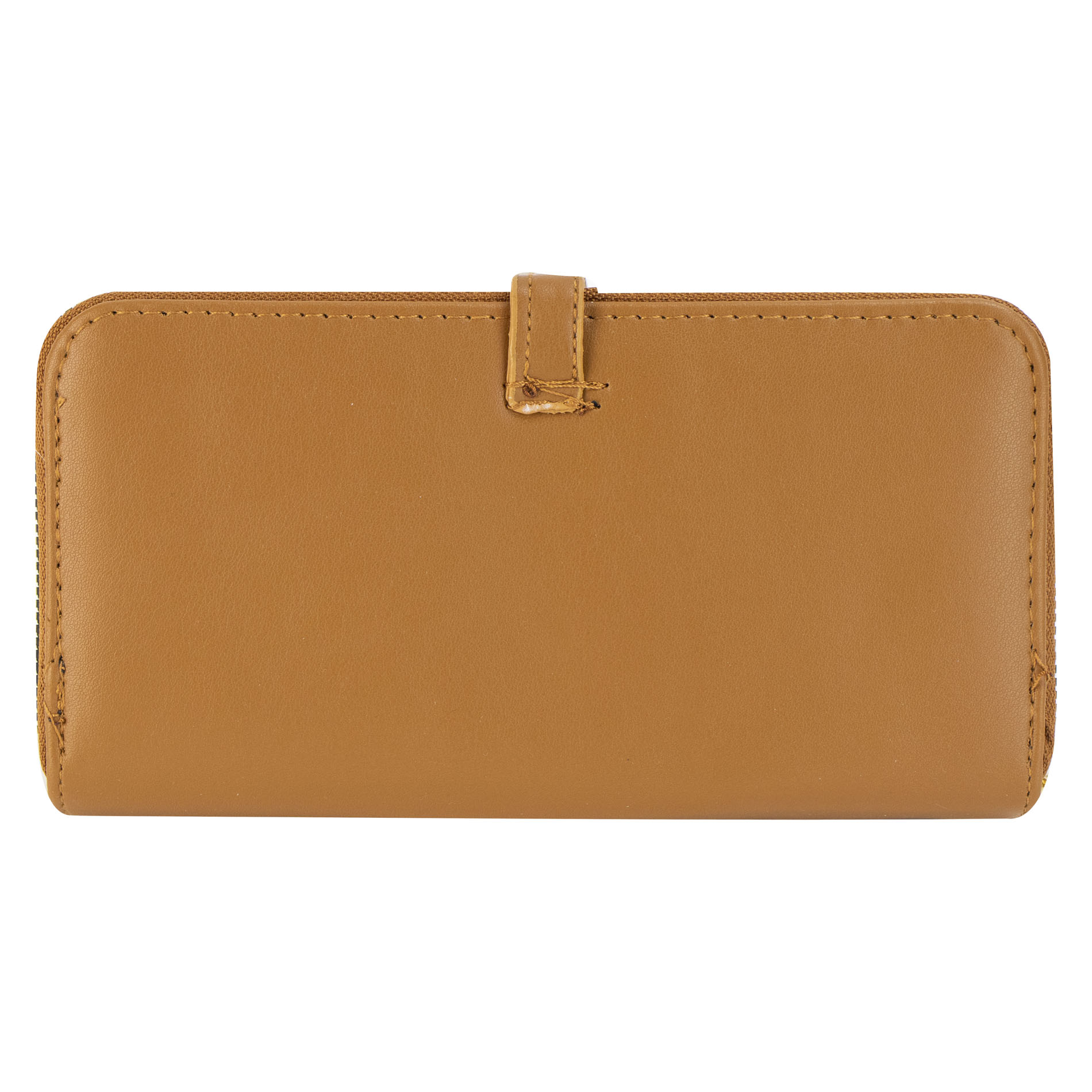 Foto 4 pulgar | Cartera Para Dama Camel Cabra Sintetico Twice Doble Cierre Nueva Imagen