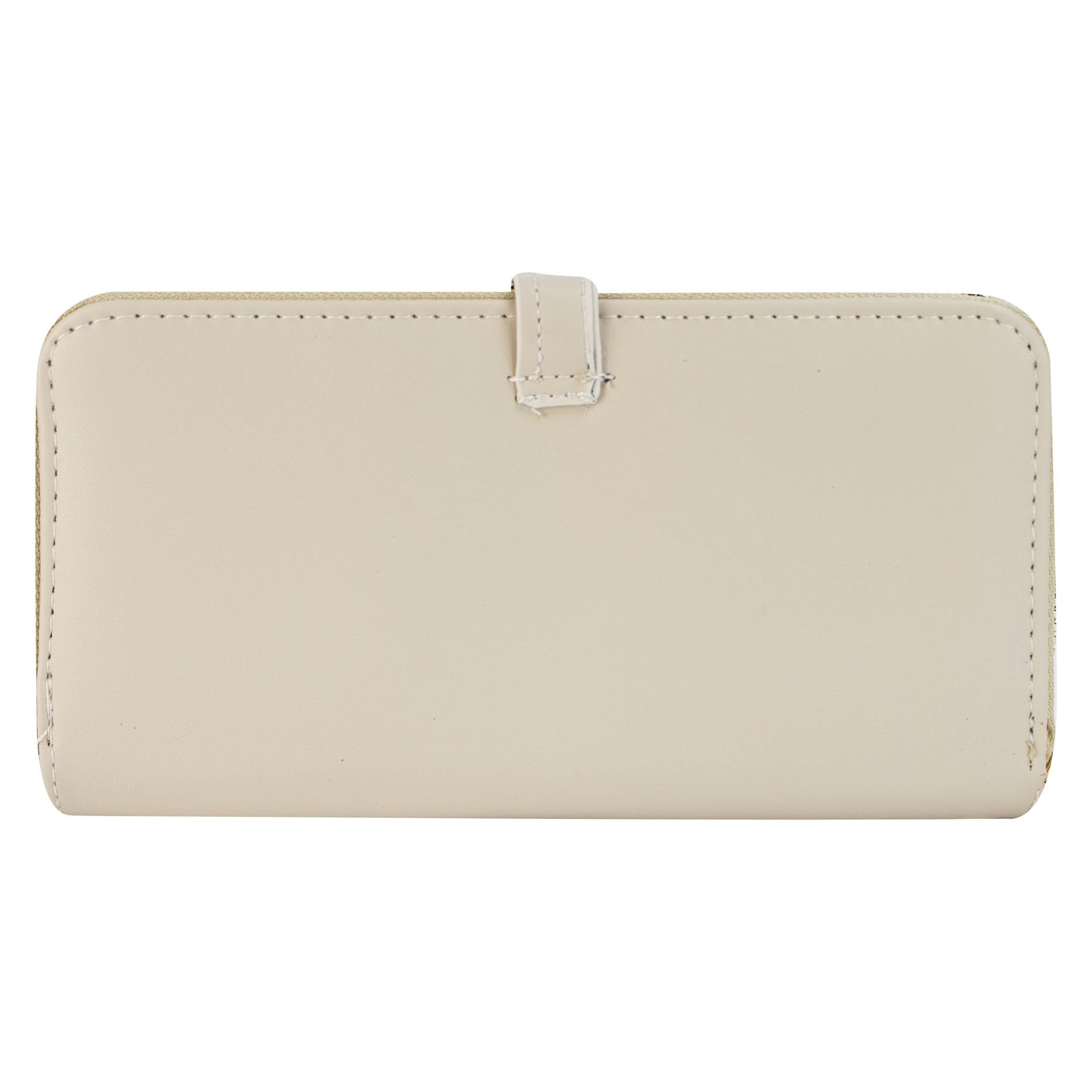 Foto 4 pulgar | Cartera Para Dama Beige Cabra Sintetico Twice Doble Cierre Nueva Imagen