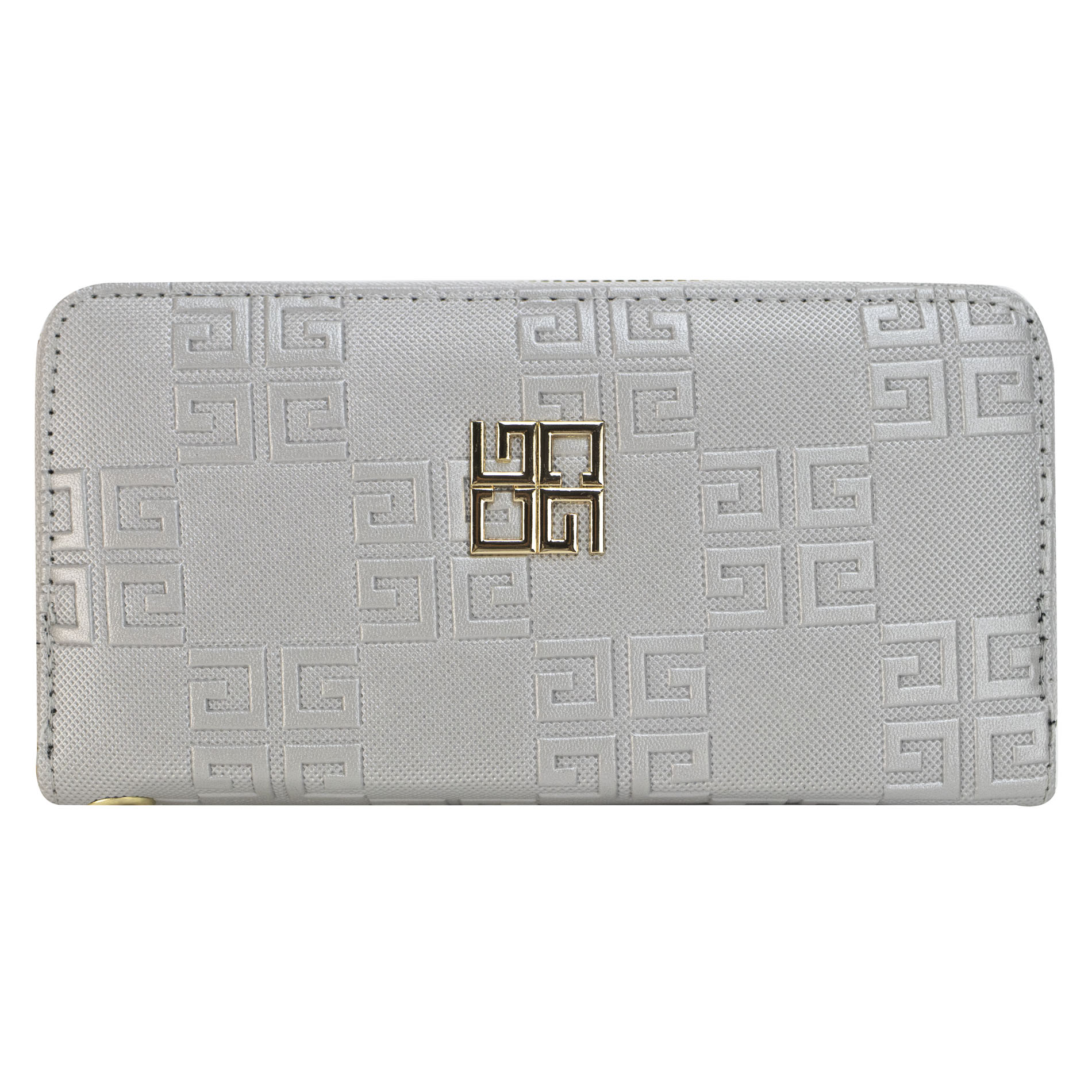 Cartera Para Dama Plata Dapra Gg Sintetico Bini Nueva Imagen
