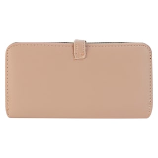 Foto 3 | Cartera Para Dama Rosa Cabra Sintetico Twice Doble Cierre Nueva Imagen