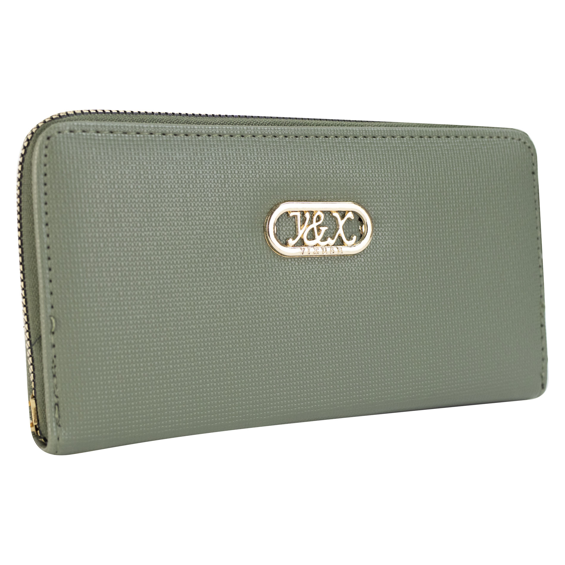 Foto 3 pulgar | Cartera Para Dama Verde Olivo Cabra Sintetico Bini Nueva Imagen