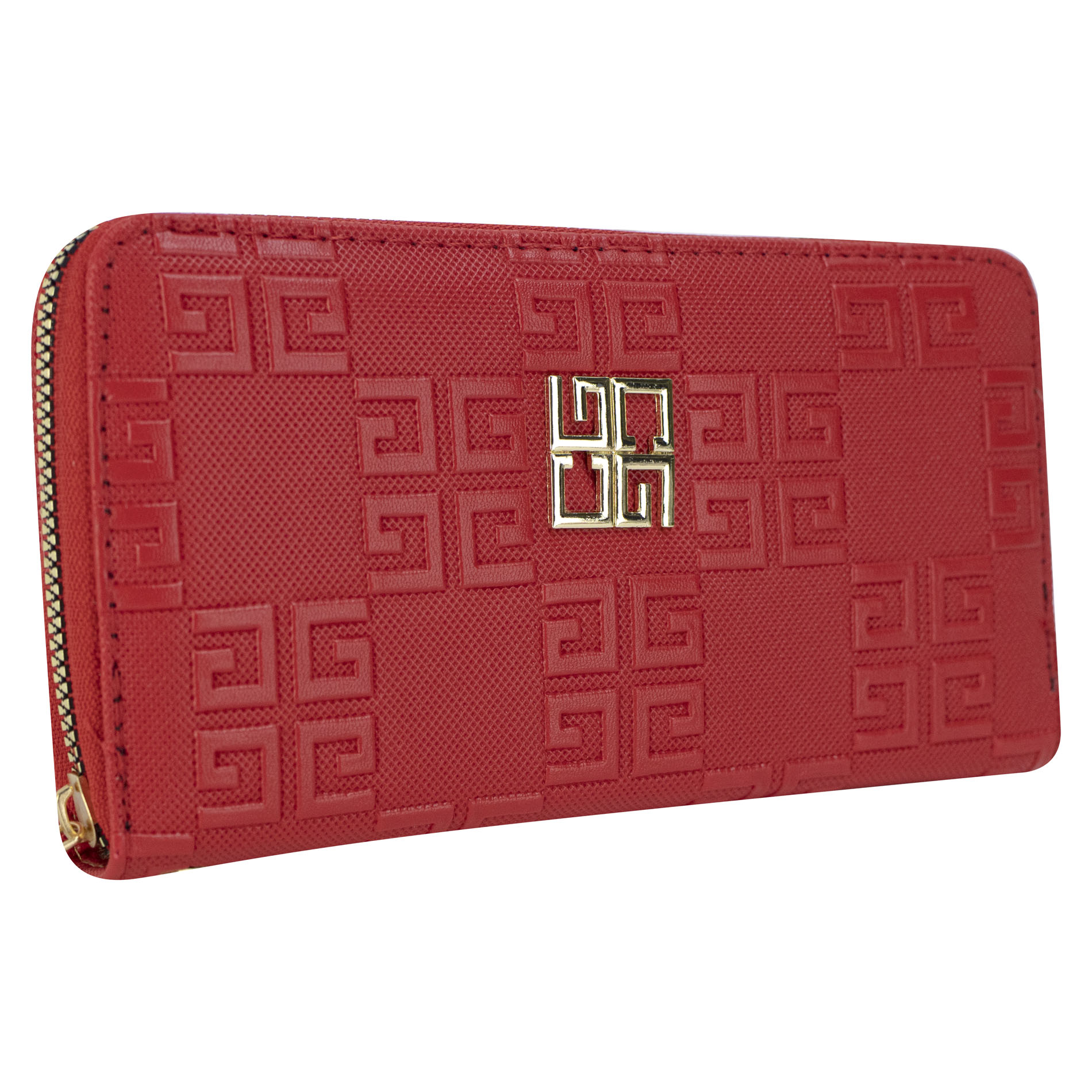 Foto 3 pulgar | Cartera Para Dama Rojo Dapra Gg Sintetico Bini Nueva Imagen