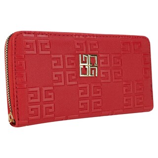 Foto 2 | Cartera Para Dama Rojo Dapra Gg Sintetico Bini Nueva Imagen