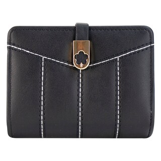 Foto 1 | Cartera Para Dama Negro Cabra Sintetico Evee Nueva Imagen