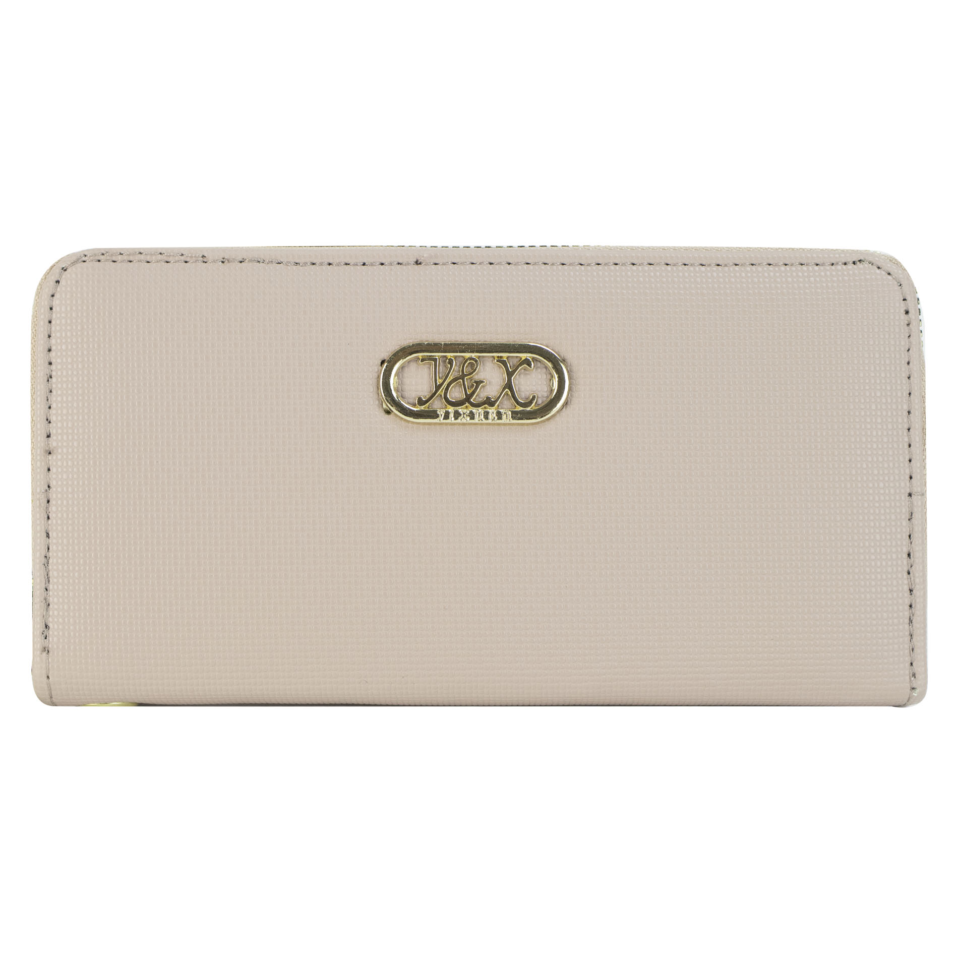 Cartera Para Dama Beige Cabra Sintetico Bini Nueva Imagen