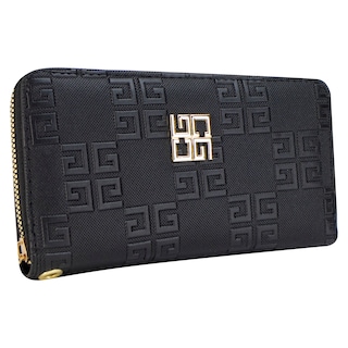 Foto 2 | Cartera Para Dama Negro Dapra Gg Sintetico Bini Nueva Imagen