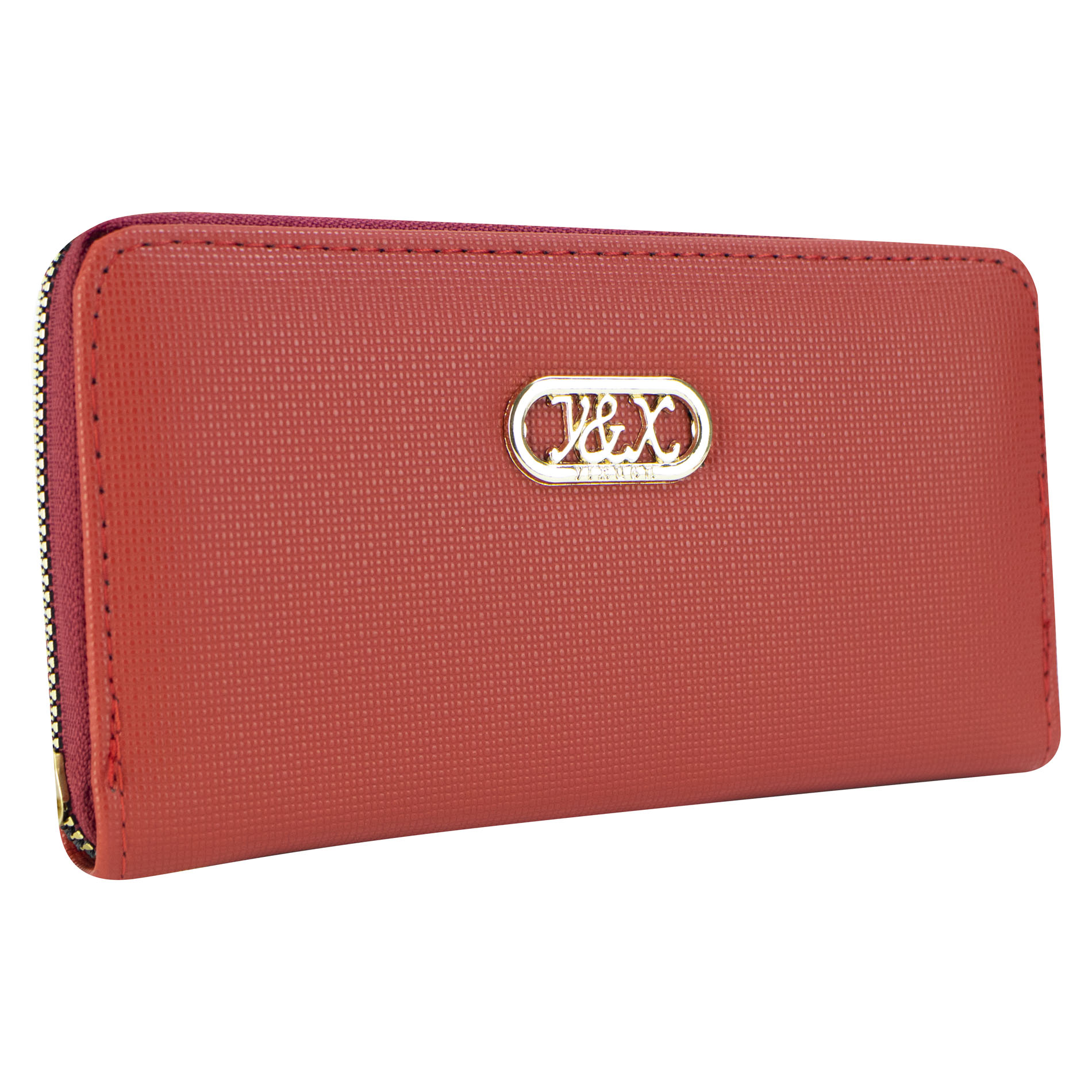Foto 3 pulgar | Cartera Para Dama Rojo Cabra Sintetico Bini Nueva Imagen