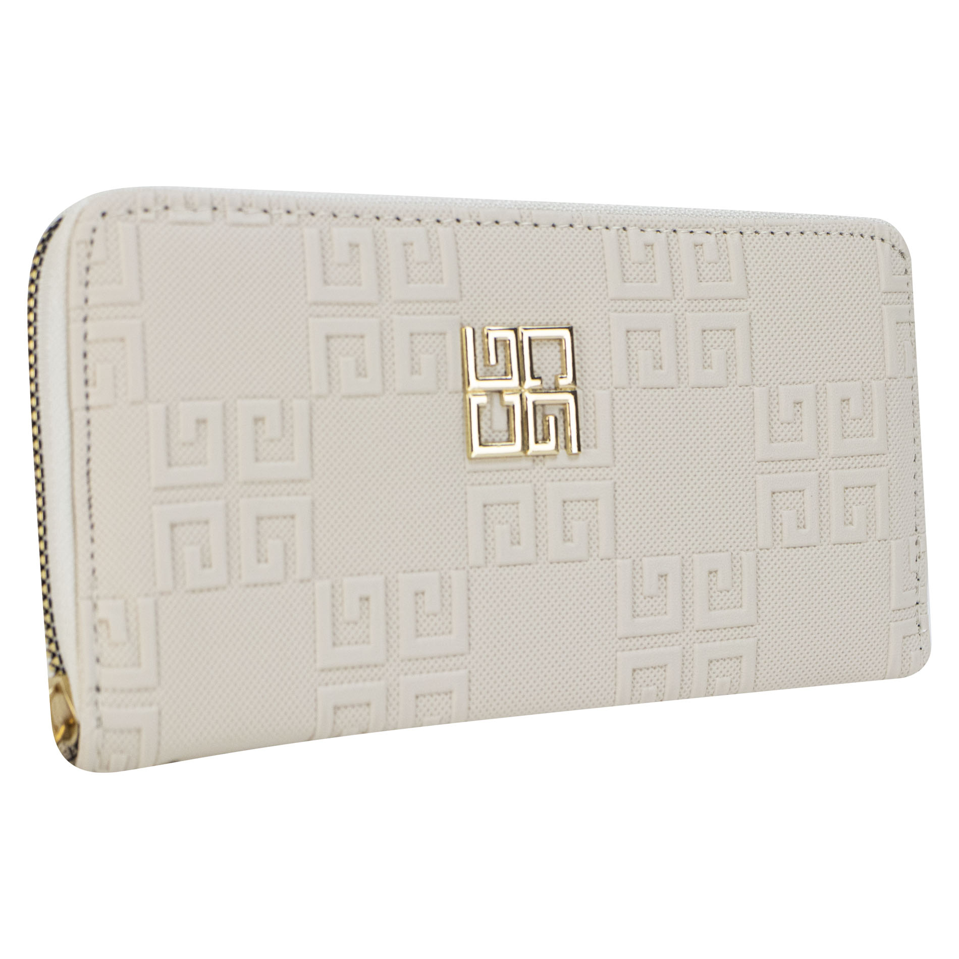 Foto 3 pulgar | Cartera Para Dama Beige Dapra Gg Sintetico Bini Nueva Imagen