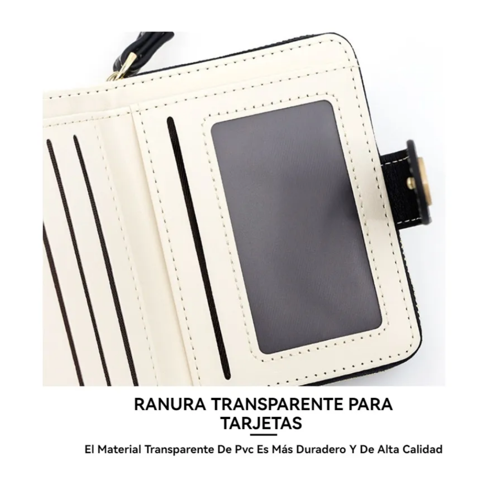 Foto 6 pulgar | Cartera Pequeña Para Mujeres Diseño De Gato Belug, Rosa Beige