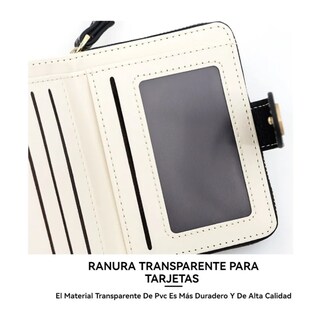 Foto 5 | Cartera Pequeña Para Mujeres Diseño De Gato Lab.g, Rojo Anaranjado Gatos