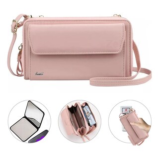 Foto 4 | Cartera Con Correa Bolsa Gran Capacidad Lab.g Rosa