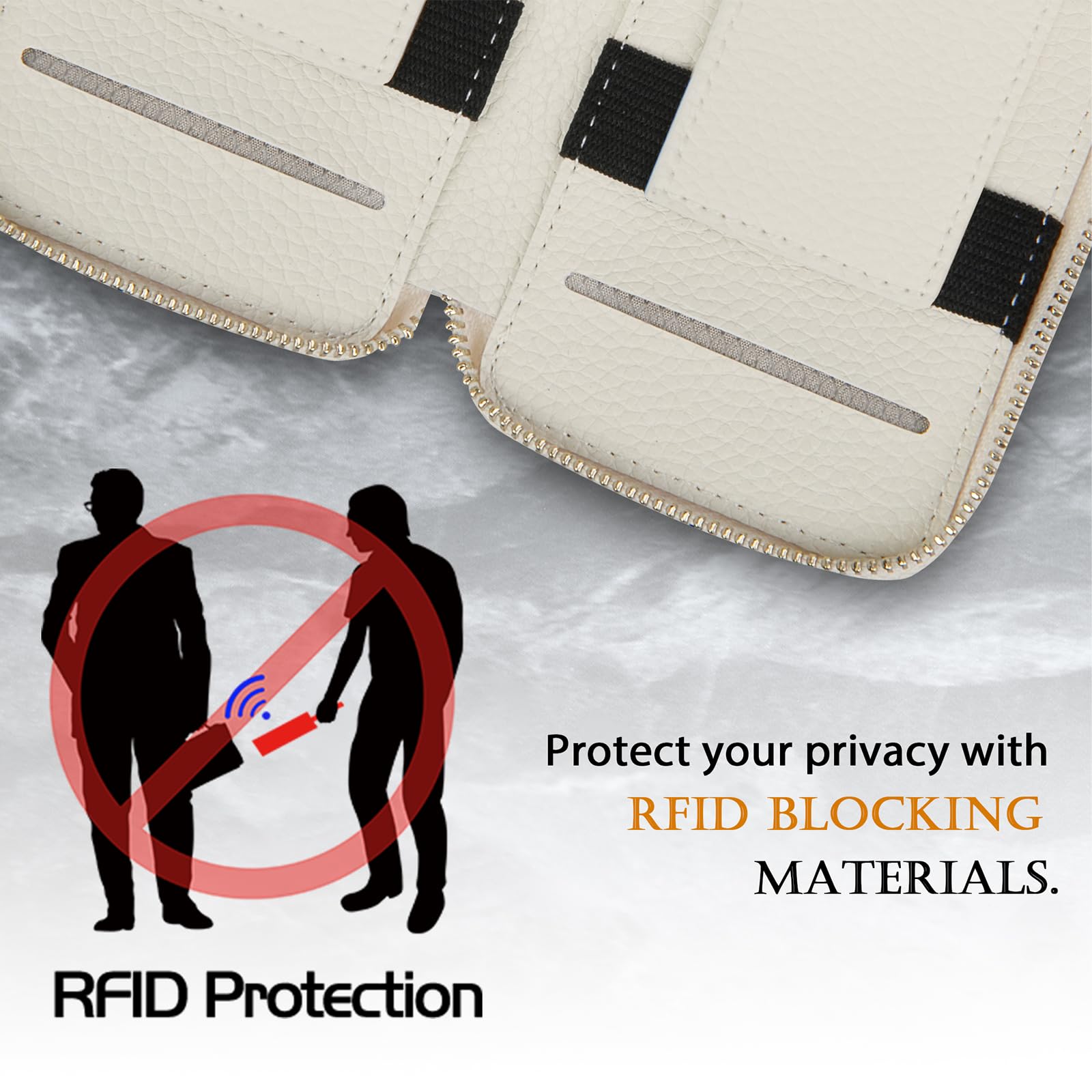 Foto 5 pulgar | Cartera Magnética Compatible Con Lohasic Y Mag-safe Para Iphone, Color Beige - Venta Internacional.