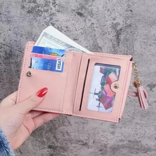 Foto 3 | ''monedero De Mujer Con Elegante Llavero Lab.g Azul ''