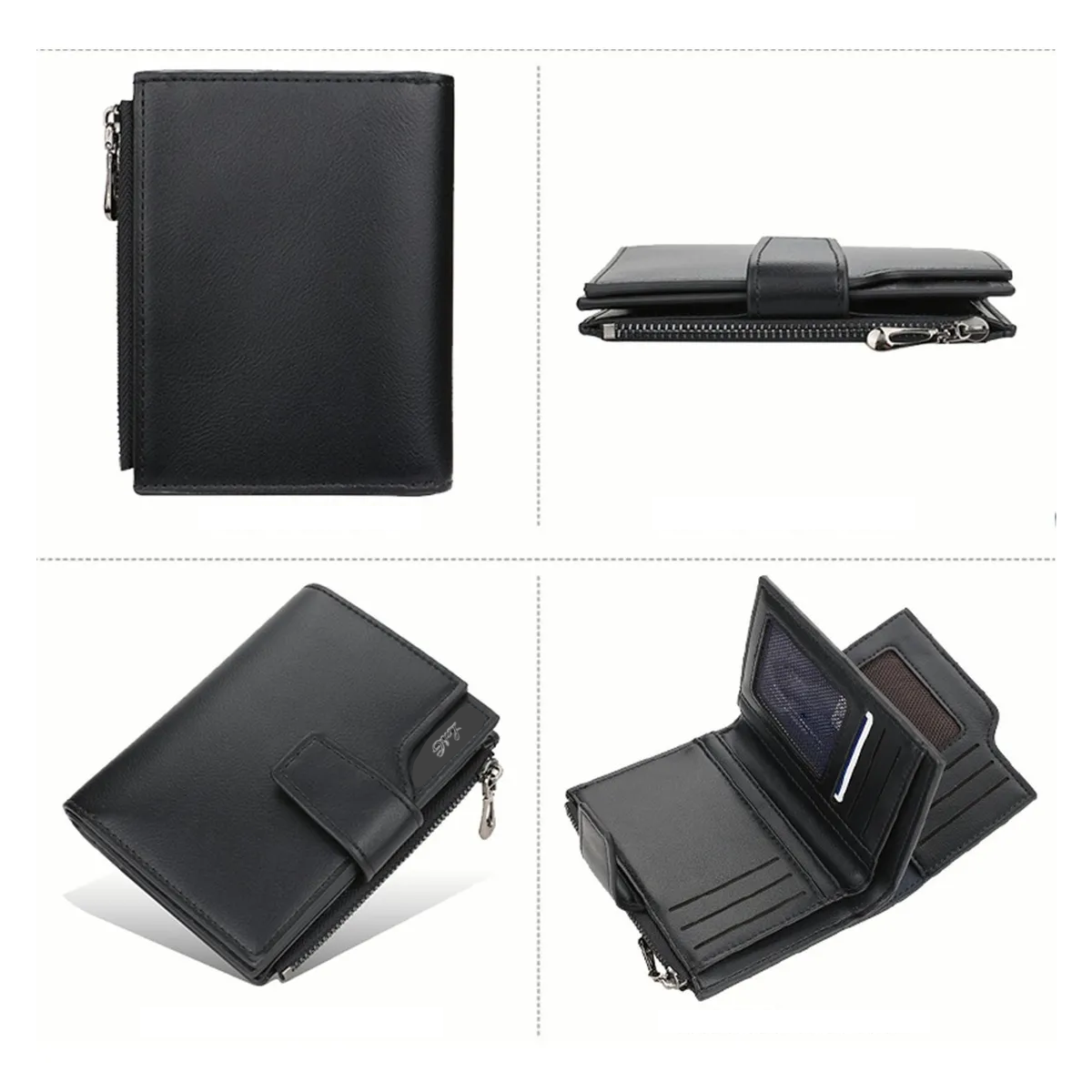 Foto 2 | Cartera, Monedero De Dama, Multifunción Lab.g Negro
