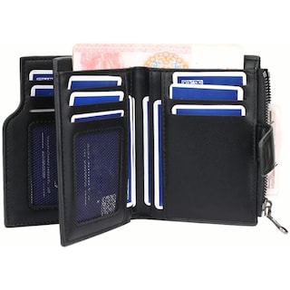 Foto 3 | Cartera, Monedero De Dama, Multifunción Lab.g Negro