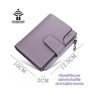 Foto 5 | Cartera, Monedero De Dama, Multifunción Lab.g Negro