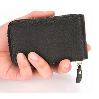 Foto 3 | Cartera Minimalista Hombre Mujer Tarjetero Protección Rfid Lab.g Negro