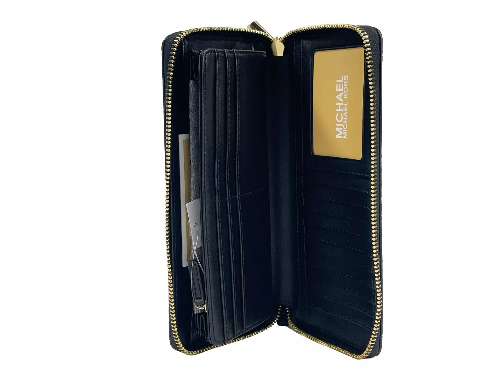 Foto 4 pulgar | Cartera De Pulsera Michael Kors Jet Set De Piel Con Estampado Animal - Venta Internacional.
