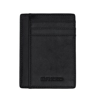 Foto 4 | Bolsillo Frontal De Piel Auténtica Wallet Breed Chase Azul Marino - Venta Internacional.