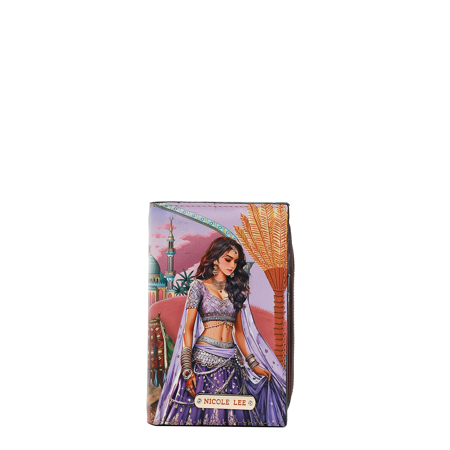 Foto 2 pulgar | Cartera Nicole Lee De Mujer Compacta Queen Cleopatra