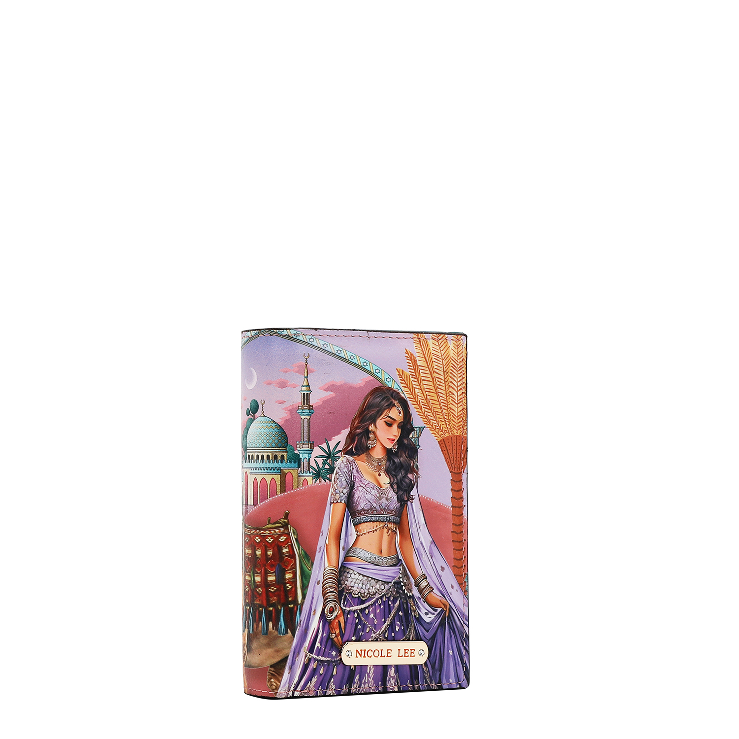 Foto 3 pulgar | Cartera Nicole Lee De Mujer Compacta Queen Cleopatra