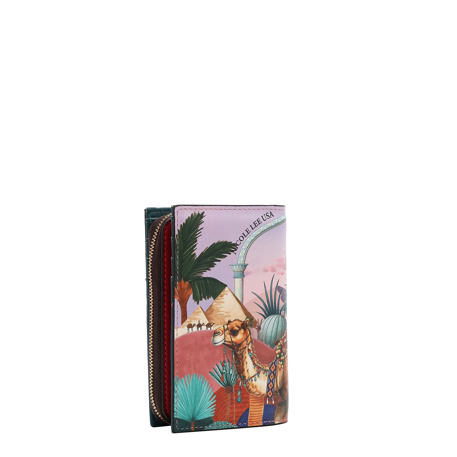Foto 4 pulgar | Cartera Nicole Lee De Mujer Compacta Queen Cleopatra