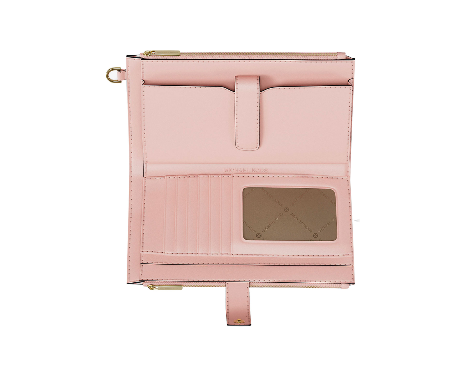 Foto 2 | Cartera Michael Kors Jet Set Large Ombré Signature Logo 35s5gtvw3v  Color Rosa