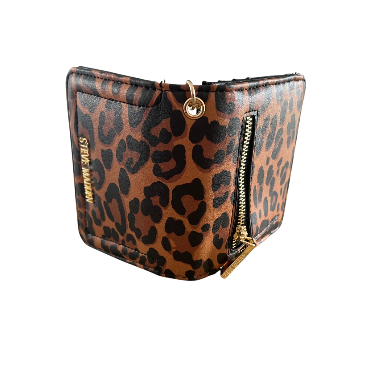 Foto 5 pulgar | Cartera Para Dama Steve Madden Byulli Leopardo