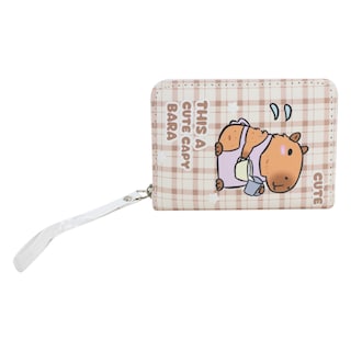 Foto 1 | Cartera Para Dama Beige Sintetico Sintetico Capy Cute Nueva Imagen