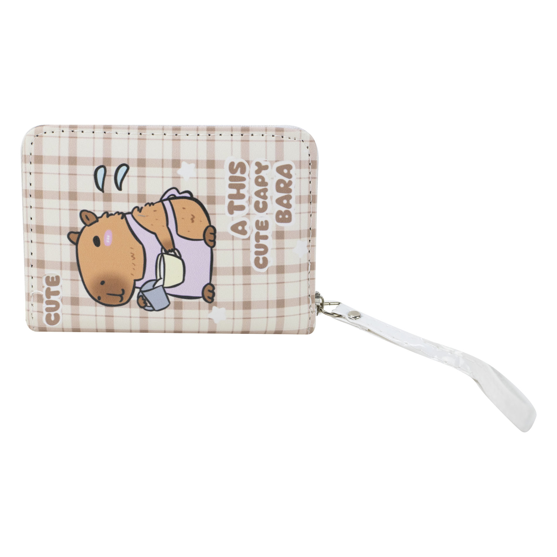 Foto 4 pulgar | Cartera Para Dama Beige Sintetico Sintetico Capy Cute Nueva Imagen