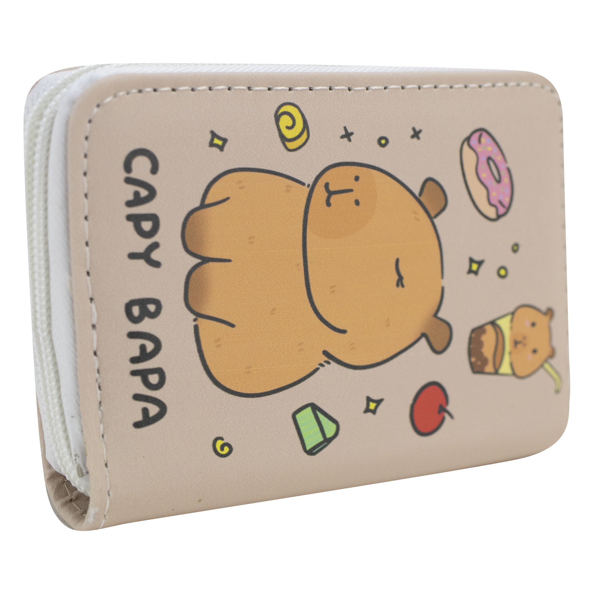 Foto 3 pulgar | Cartera Para Dama Capuccino Sintetico Sintetico Capy Dona Nueva Imagen