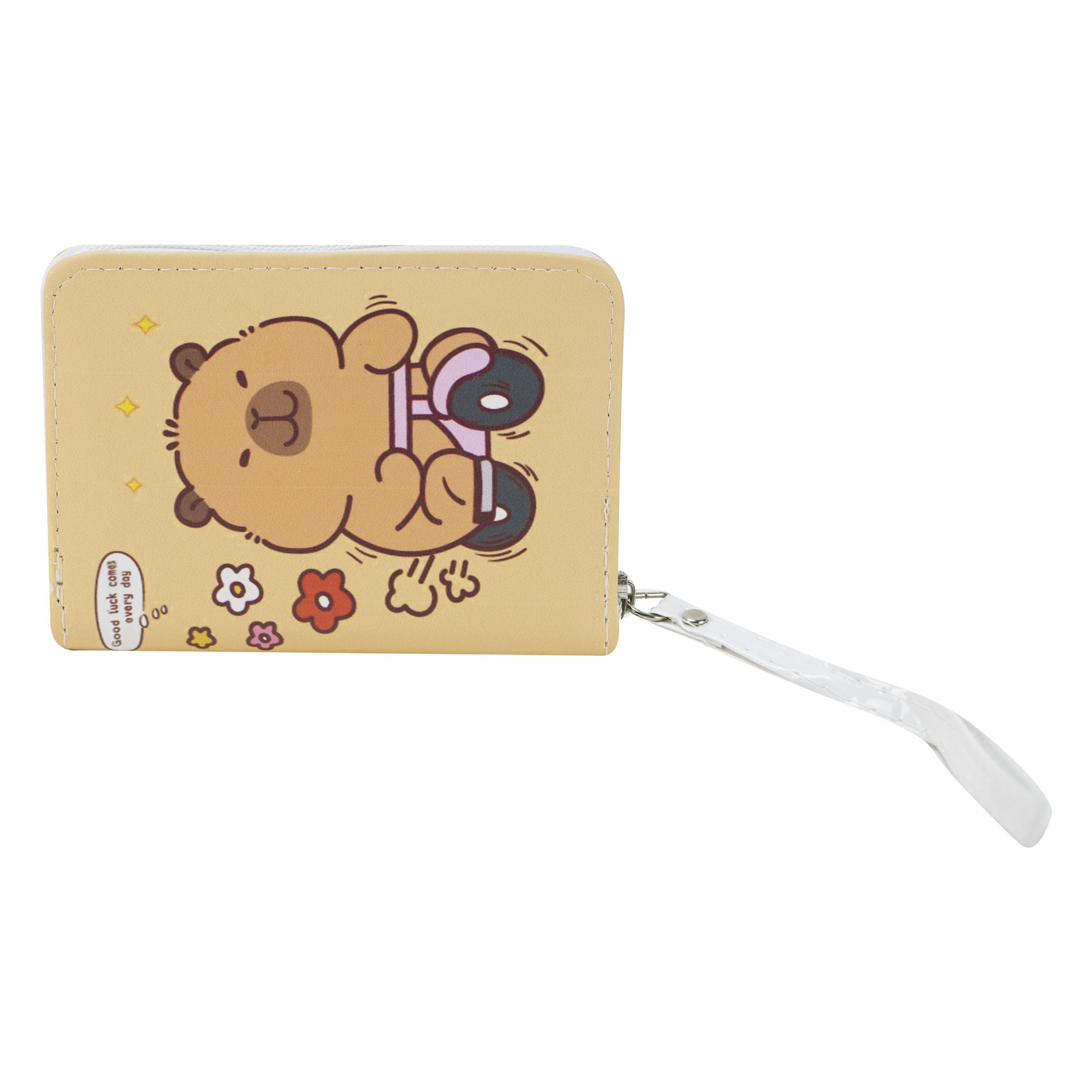 Foto 4 pulgar | Cartera Para Dama Amarillo Sintetico Sintetico Capy Bici Nueva Imagen