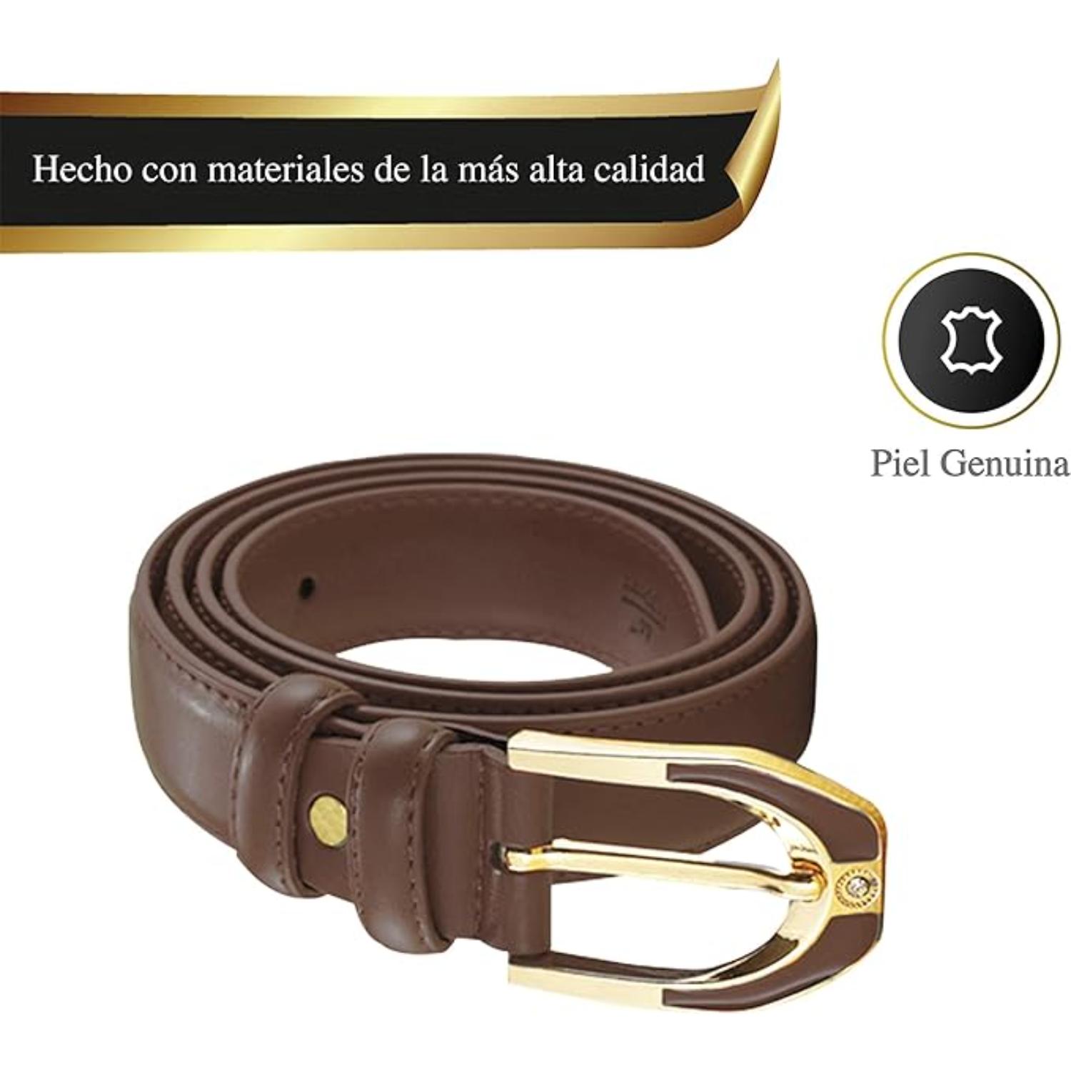 Foto 6 pulgar | Cinturón Vedicci Café para Mujer