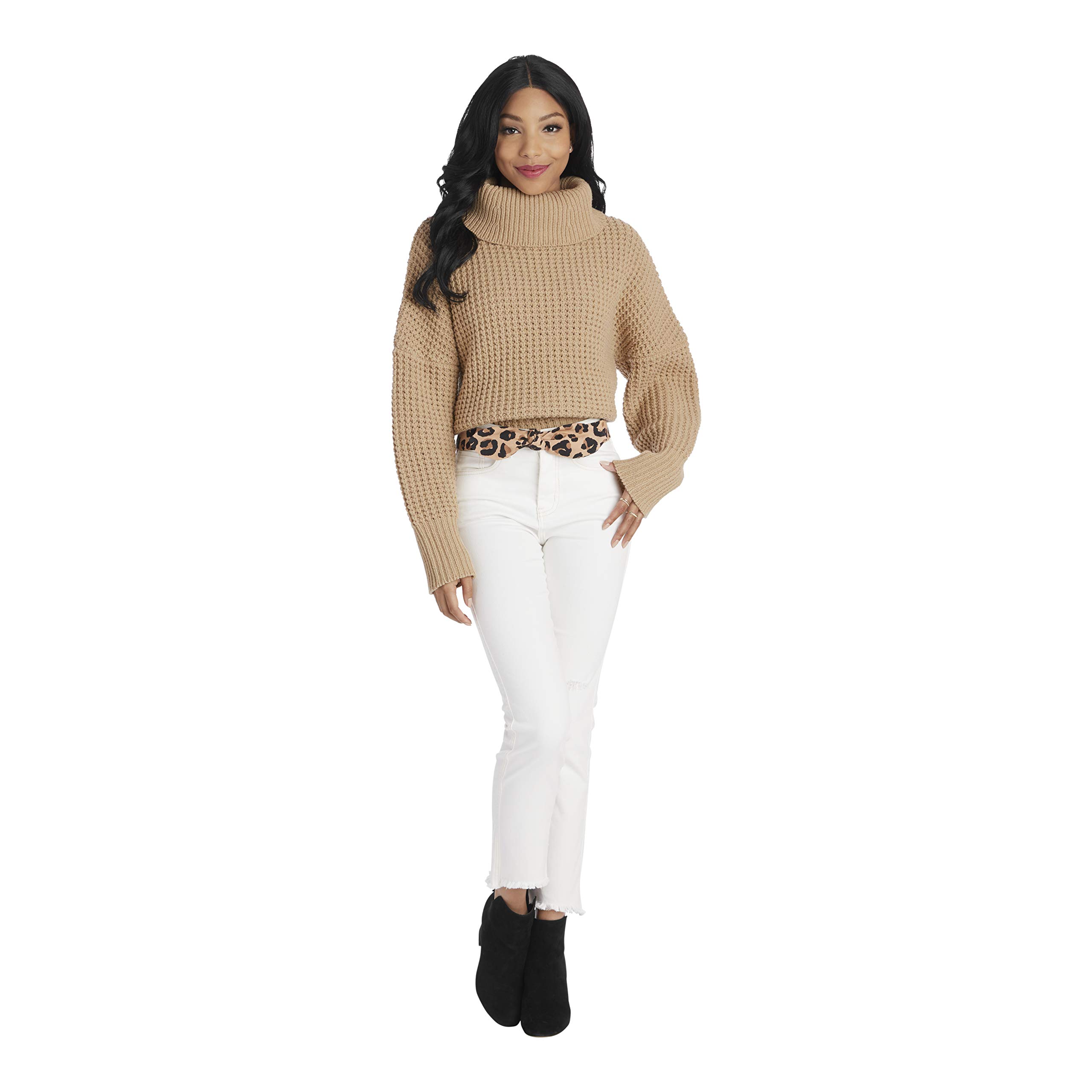 Foto 5 pulgar | Cinturón Mud Pie Holiday Bow Tan para Mujer - Venta Internacional
