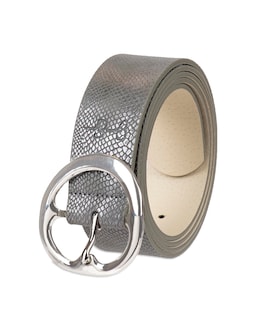 Foto 2 | Cinturón Jessica Simpson Fashion Casual Gris con Hebilla - Venta Internacional