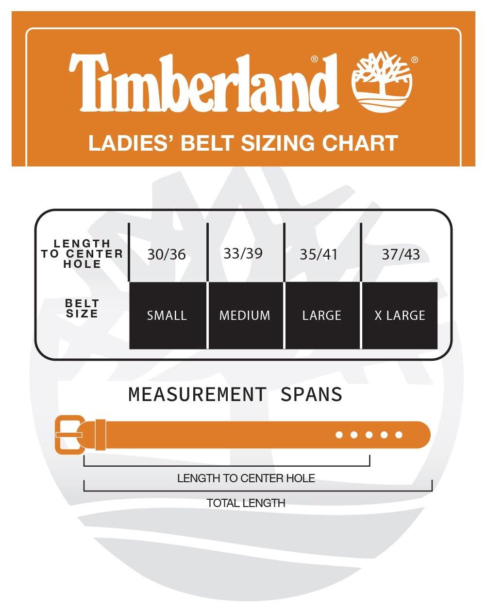 Foto 4 | Cinturón Timberland Casual De Piel Para Mujer Wheat Small - Venta Internacional.