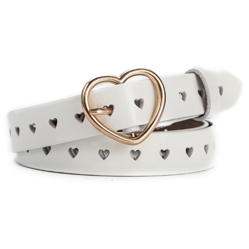 Foto 2 pulgar | Cinturón Coolerfire Mod Heart de Piel Auténtica para Mujer - Venta Internacional