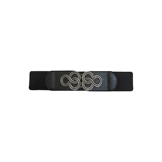 Foto 1 | Cinturón Negro Elástico para Mujer-Venta Internacional