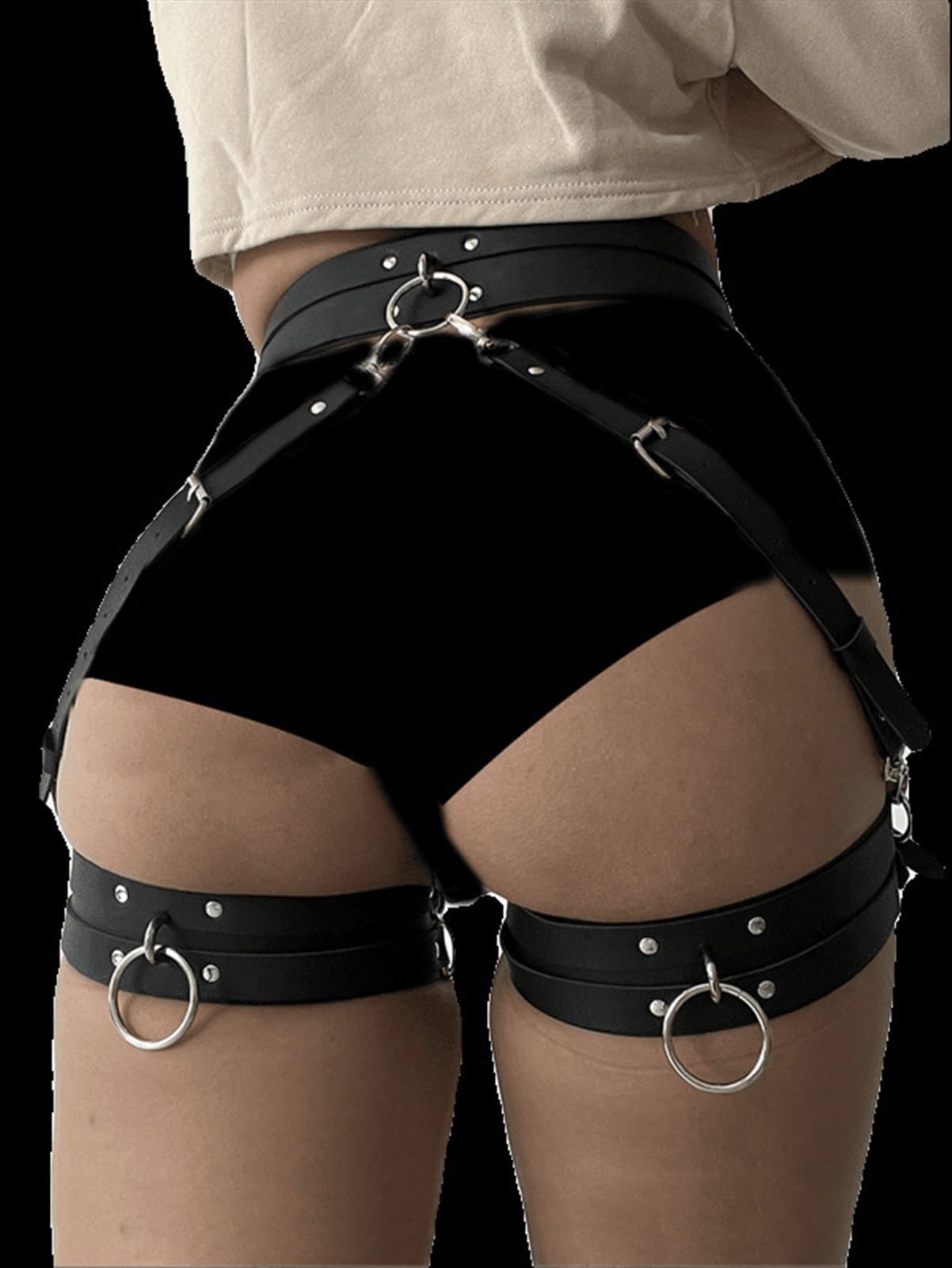 Foto 6 | Cinturón Con Cadena Para El Cuerpo, Lencería Bdsm, Bondage, Arnés - Venta Internacional.
