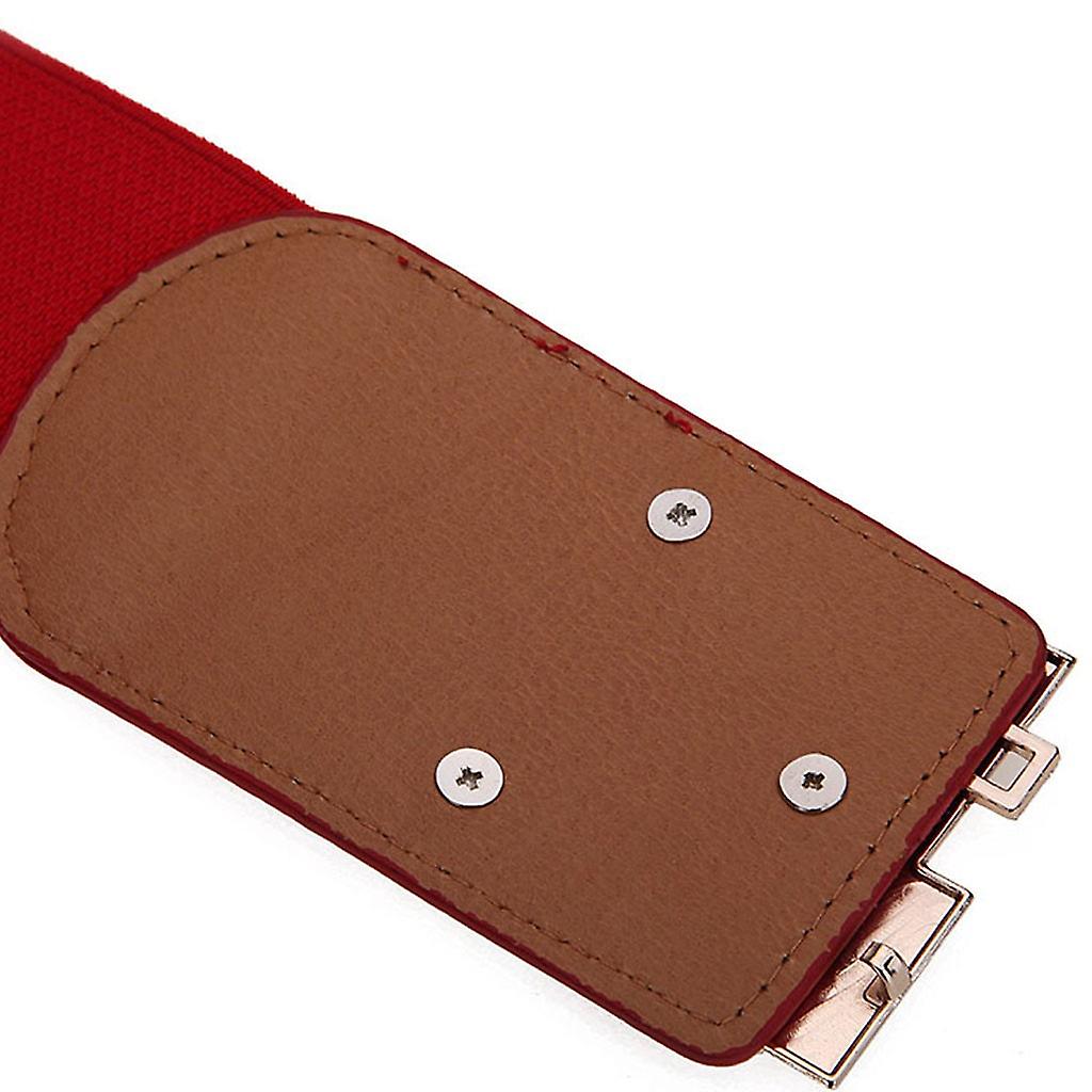 Foto 4 pulgar | Cinturón De Cintura Moderno Huoguo Para Mujer Cinturón Elástico De Cuerpo Ancho - Venta Internacional.