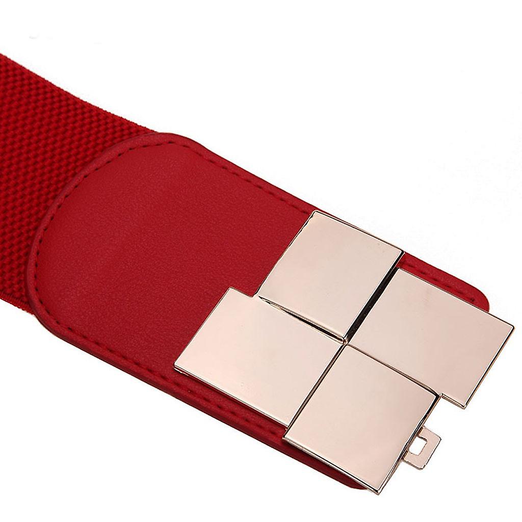 Foto 4 | Cinturón De Cintura Moderno Huoguo Para Mujer Cinturón Elástico De Cuerpo Ancho - Venta Internacional.
