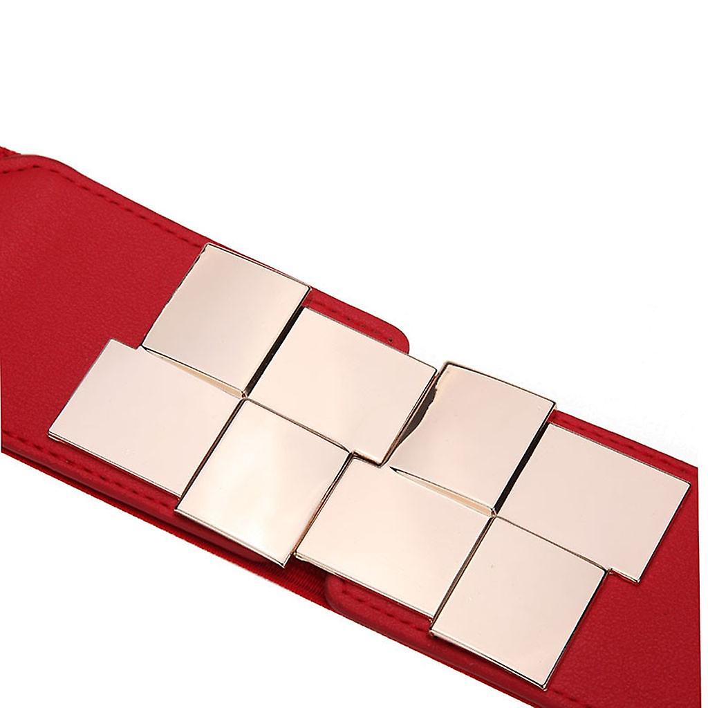 Foto 5 | Cinturón De Cintura Moderno Huoguo Para Mujer Cinturón Elástico De Cuerpo Ancho - Venta Internacional.
