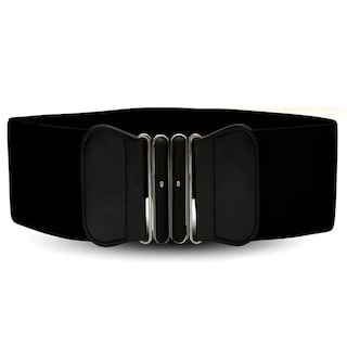 Foto 1 | Cinturón Elegante De Vestir Elástico Ancho Para Vestidos Eo Safe Imports Esi-19398 Negro