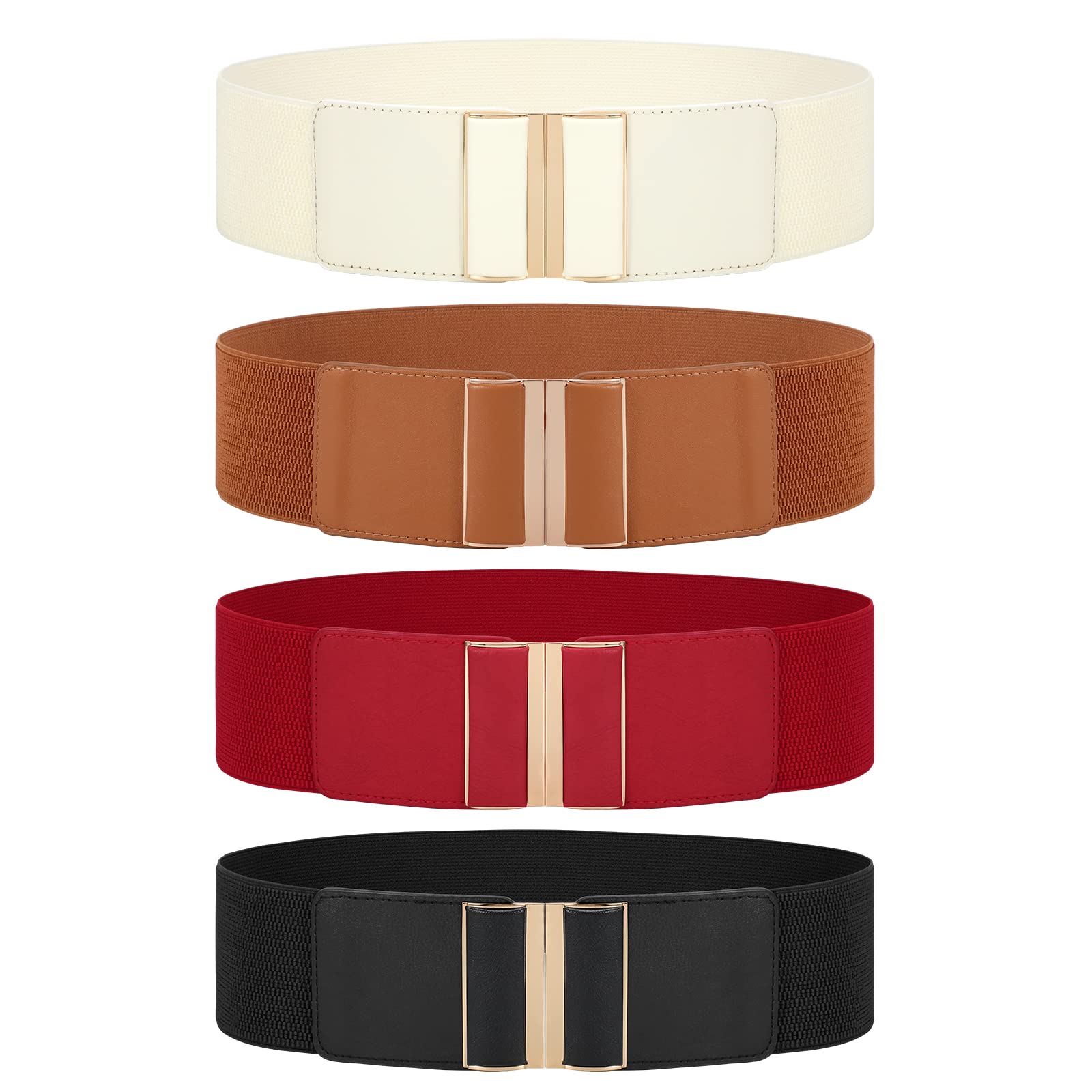 Cinturón Jasgood, Amplio Y Elástico, Para Mujer, Vestido X4 - Venta Internacional.