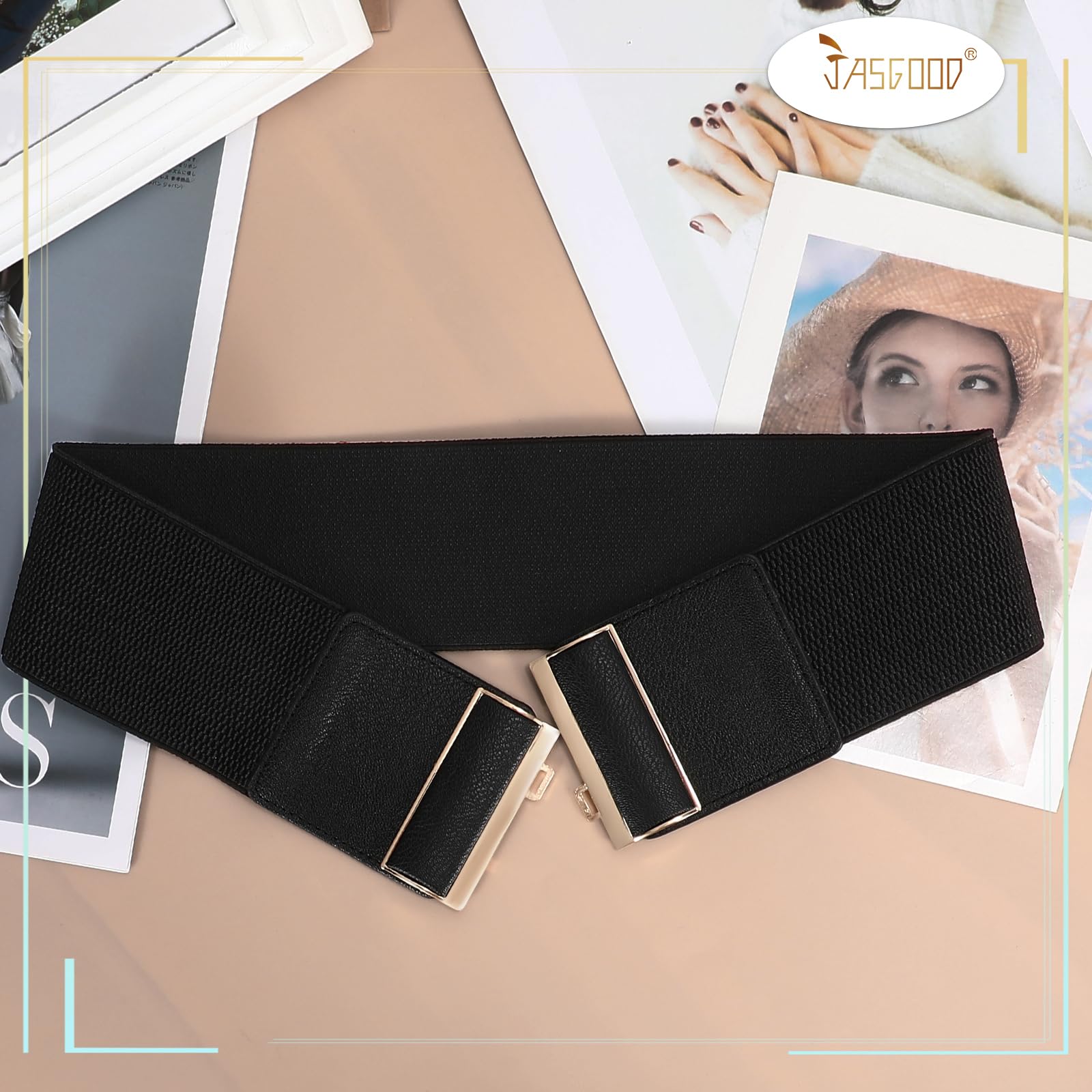 Foto 5 | Cinturón Jasgood, Amplio Y Elástico, Para Mujer, Vestido X4 - Venta Internacional.